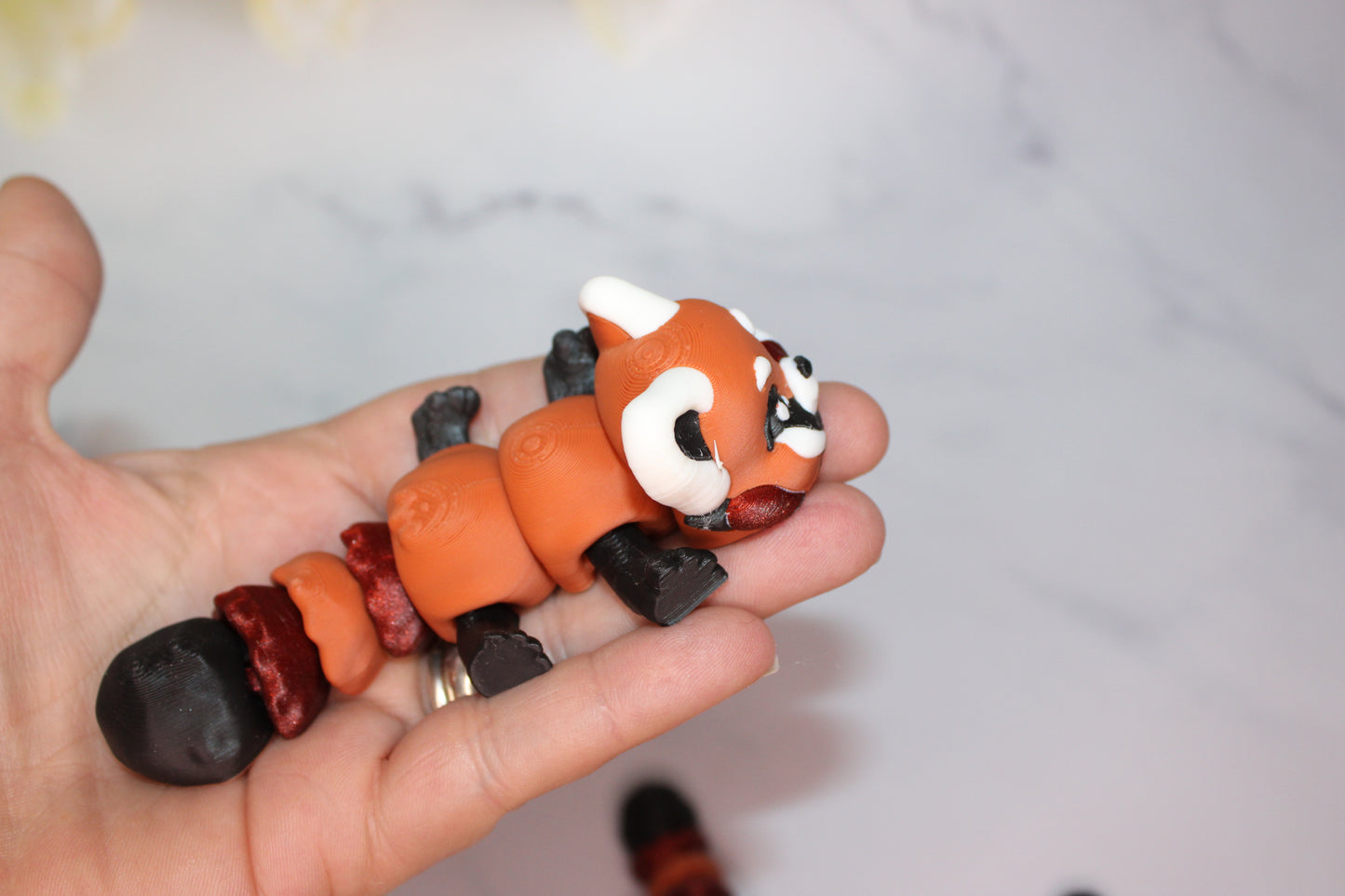 Cute Fox Articulated 3d Printed Figurine - Wonderland 3D Printing