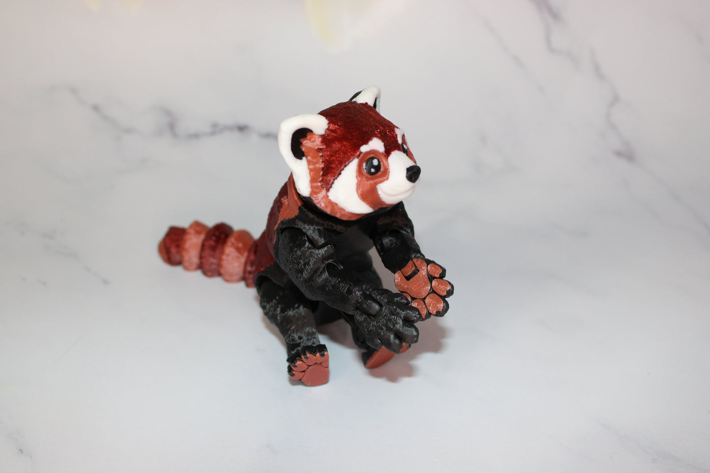 Red Panda 3D Printed Articulated Figurine - Wonderland 3D Printing