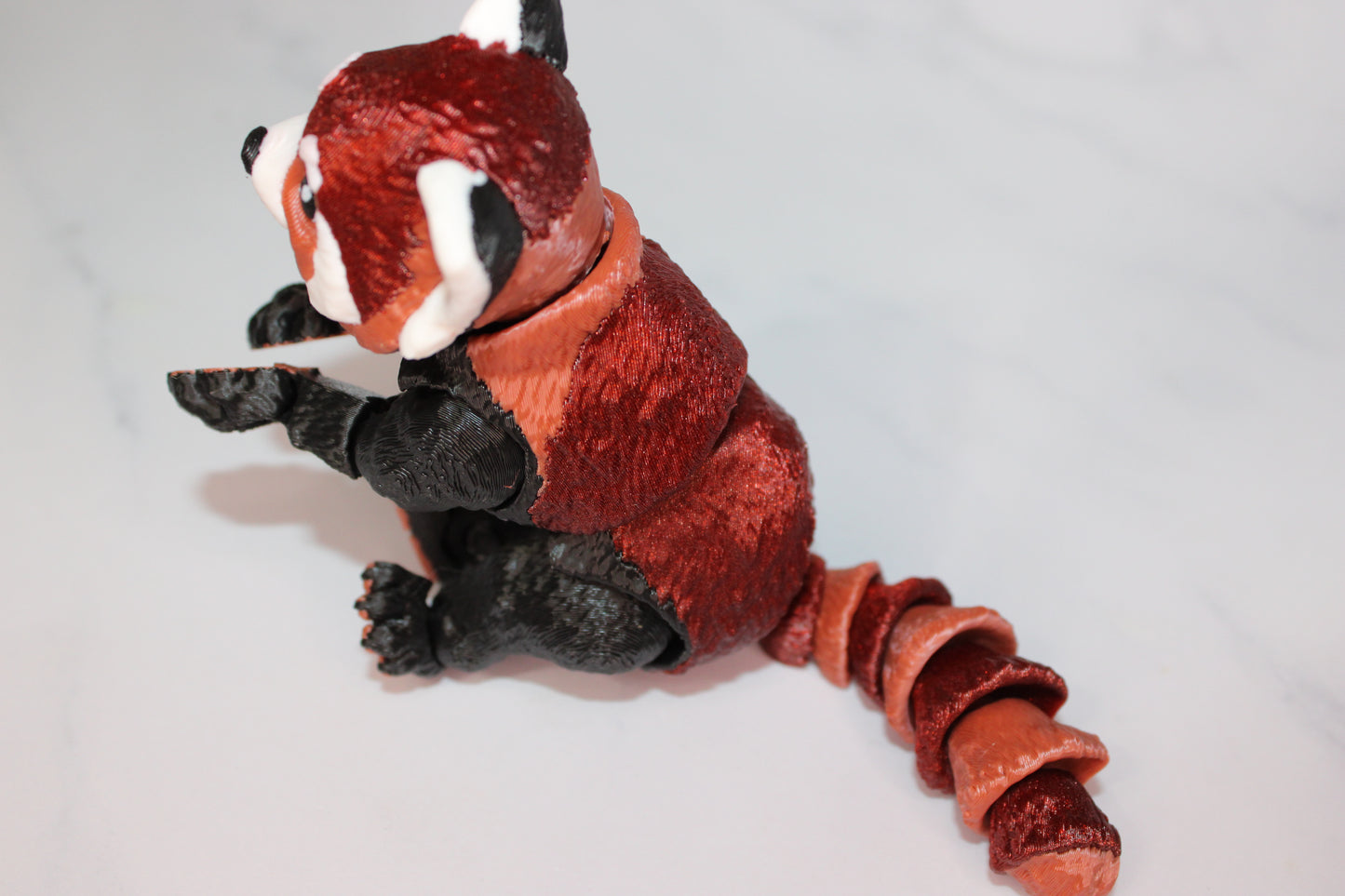 Red Panda 3D Printed Articulated Figurine - Wonderland 3D Printing