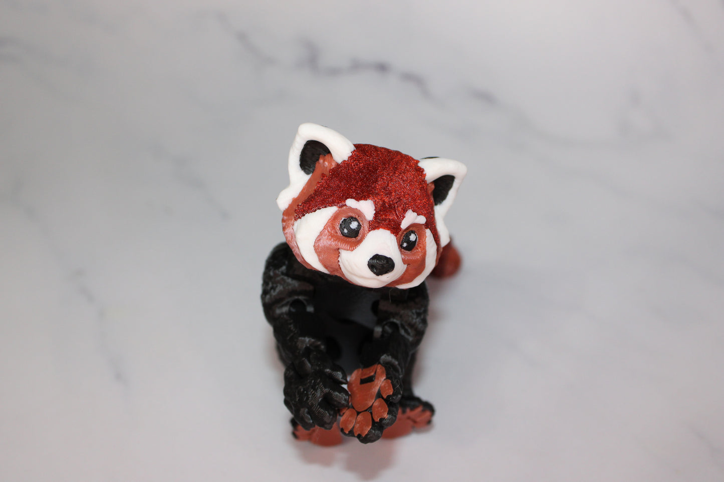 Red Panda 3D Printed Articulated Figurine - Wonderland 3D Printing