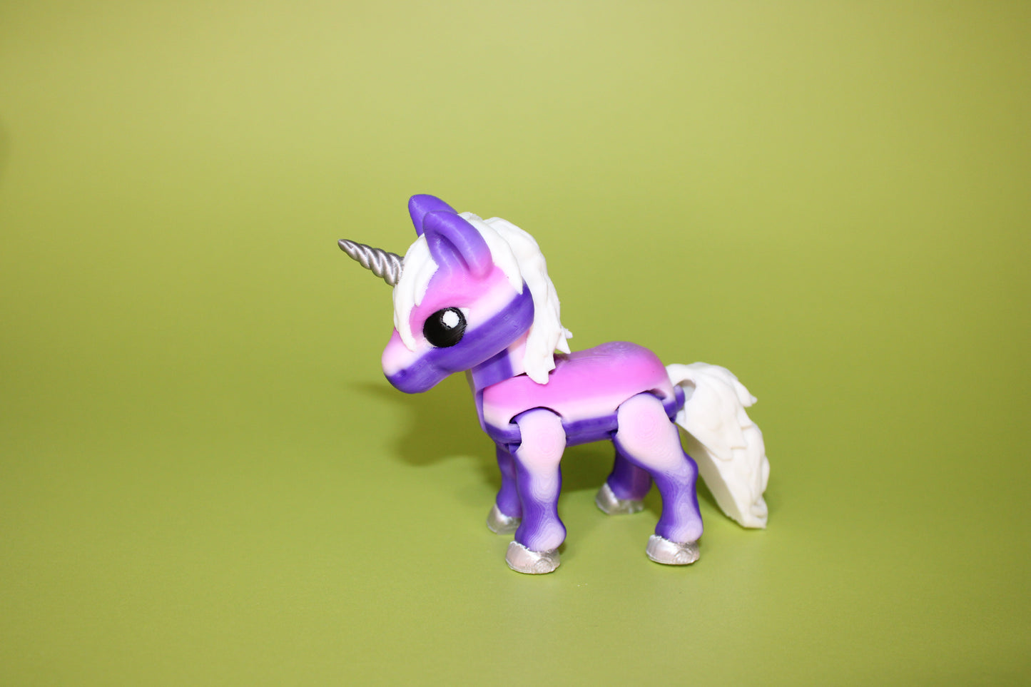 Magical Horse 3D Printed Articulated Figurine - Wonderland 3D Printing