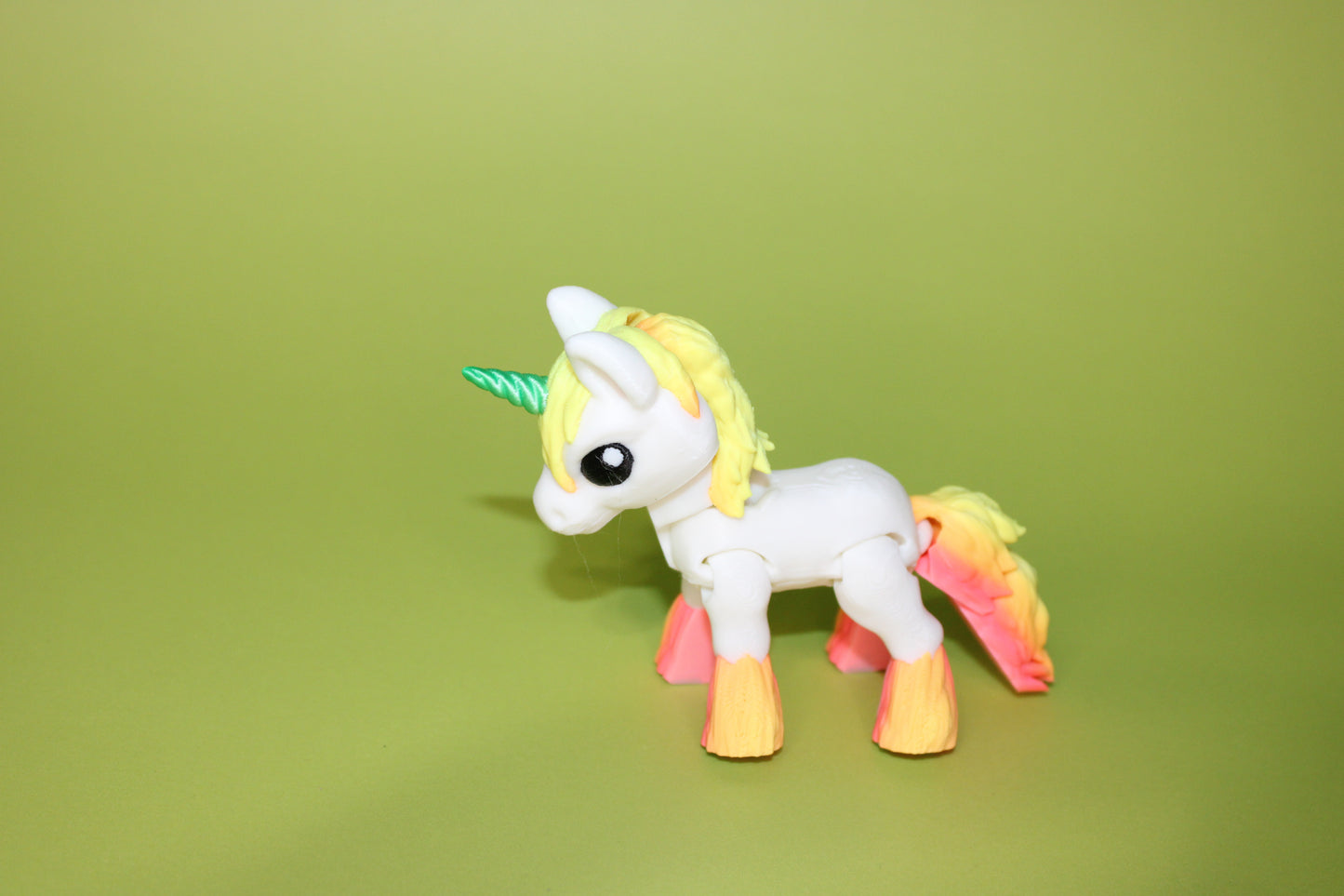 Magical Horse 3D Printed Articulated Figurine - Wonderland 3D Printing