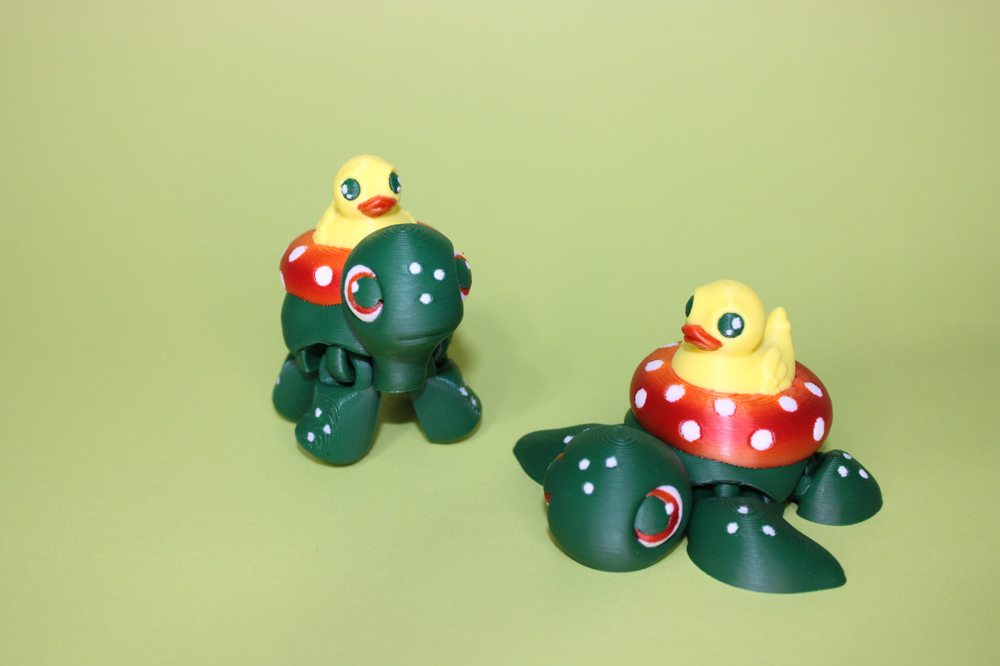Turtles Variety to choose from 3D Printed Articulated Figurine - Wonderland 3D Printing
