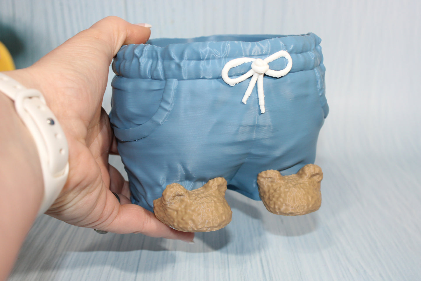 Cozy Bear Planter Pot 3d printed- Plants not included