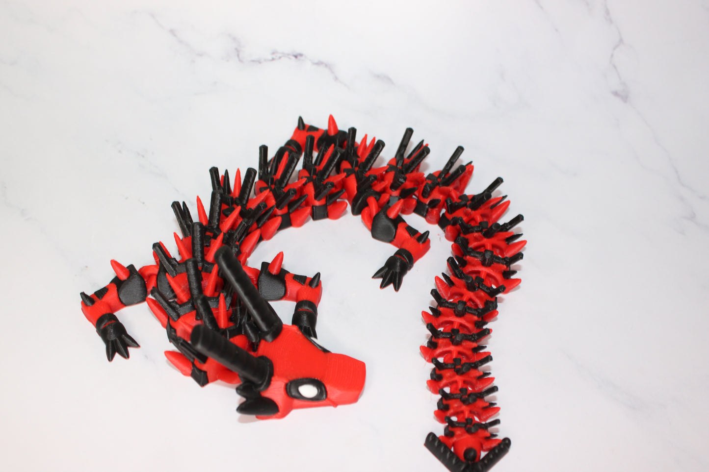 Dead Dragon 3D Printed Articulated Figurine