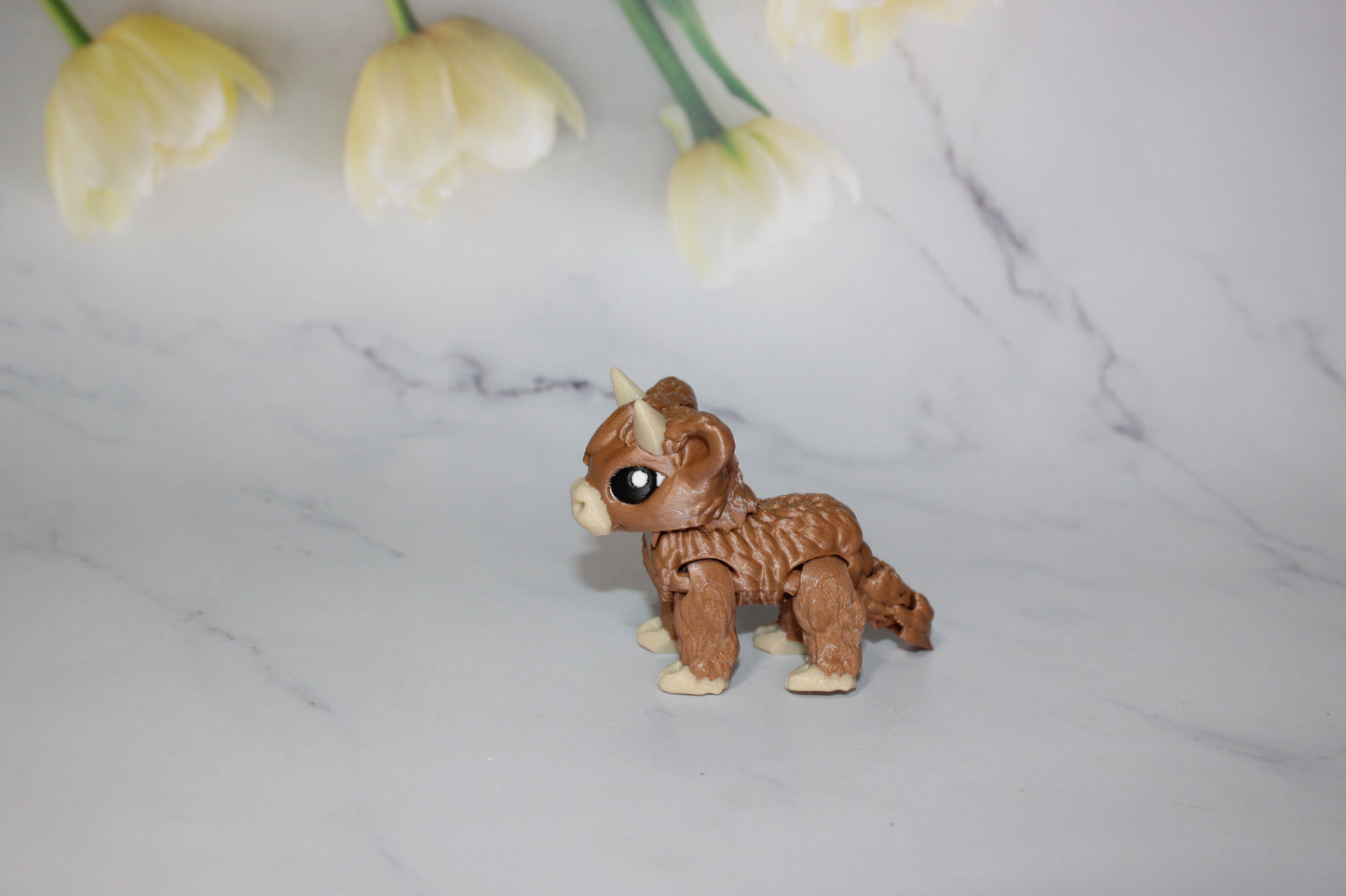 Cows- Highland or Holstein -3D Printed Articulated Figurine 2.5 inches tall