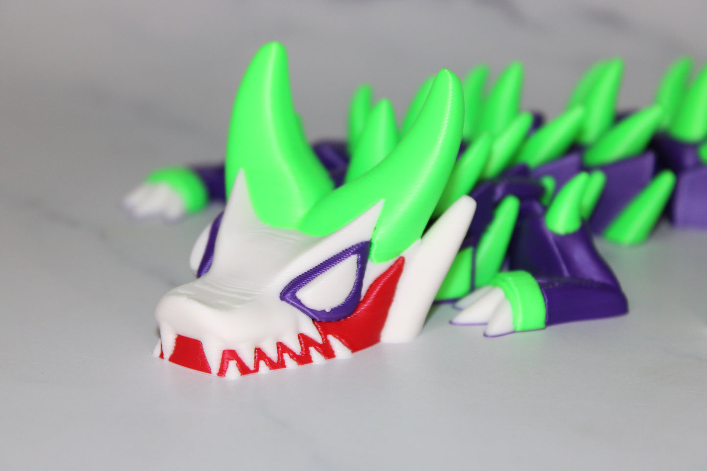 Jester Dragon 3D Printed Articulated Figurine
