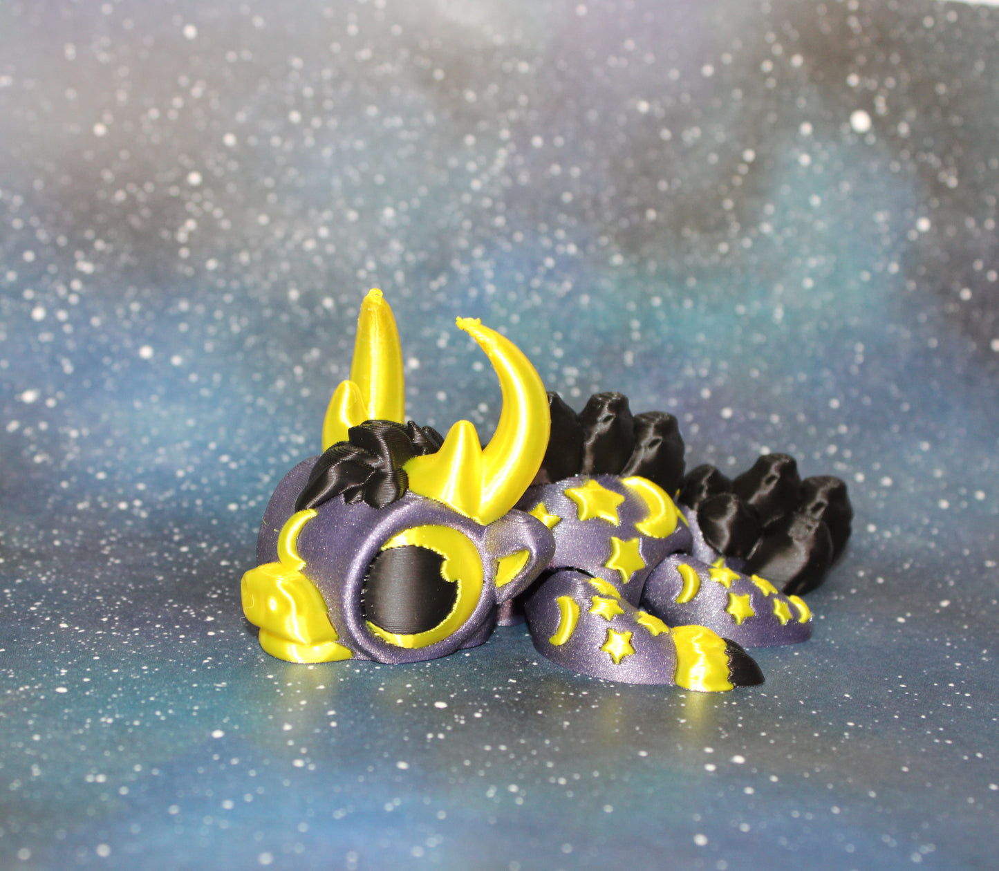Zodiac Turtles 3.5 inches Long Articulated 3d Printed Figurine