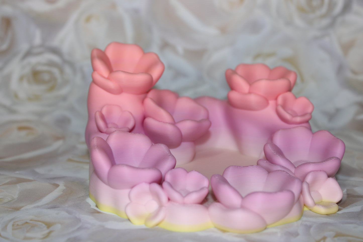 Cherry Blossom Pixie with Dice Stand Options -3d Printed Figurine