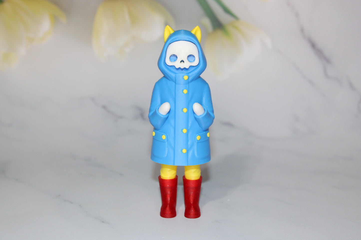 Little Grim 3D Printed Figurine 4.75 inches Tall