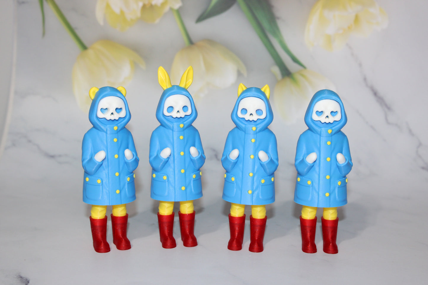 Little Grim 3D Printed Figurine 4.75 inches Tall