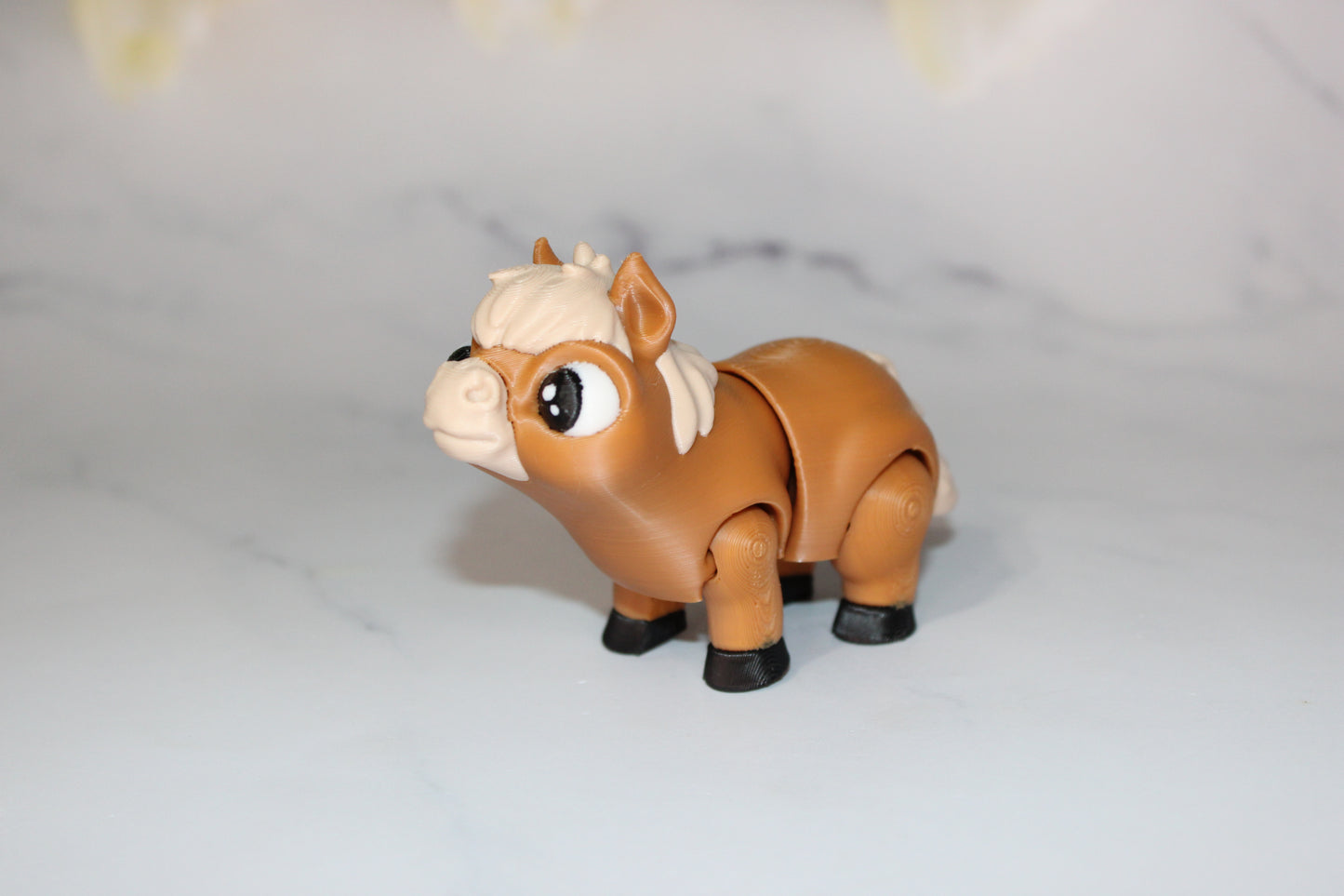 Pony 3D Printed Mini Ponies Articulated Flexi Figurines