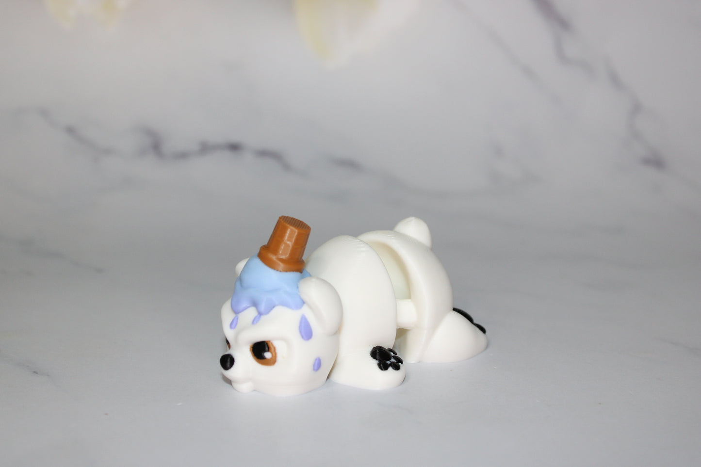 Grumpy Bears Articulated 3d Printed Figurine
