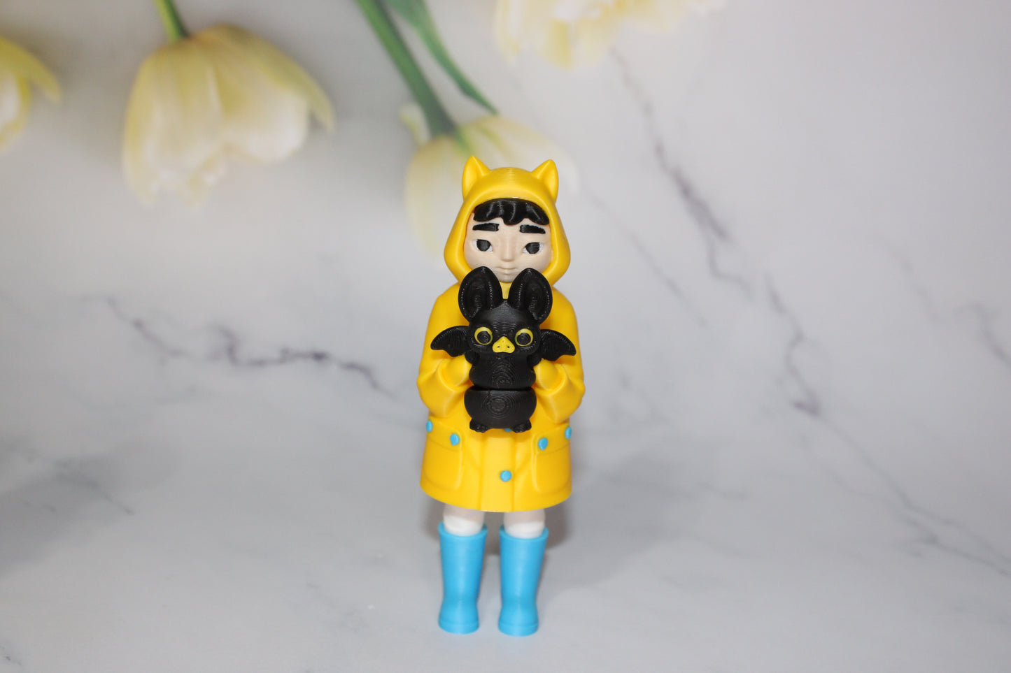 Little Grim 3D Printed Figurine 4.75 inches Tall