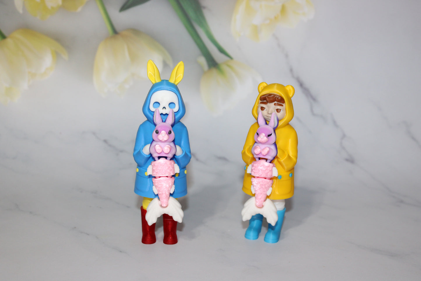 Little Grim 3D Printed Figurine 4.75 inches Tall