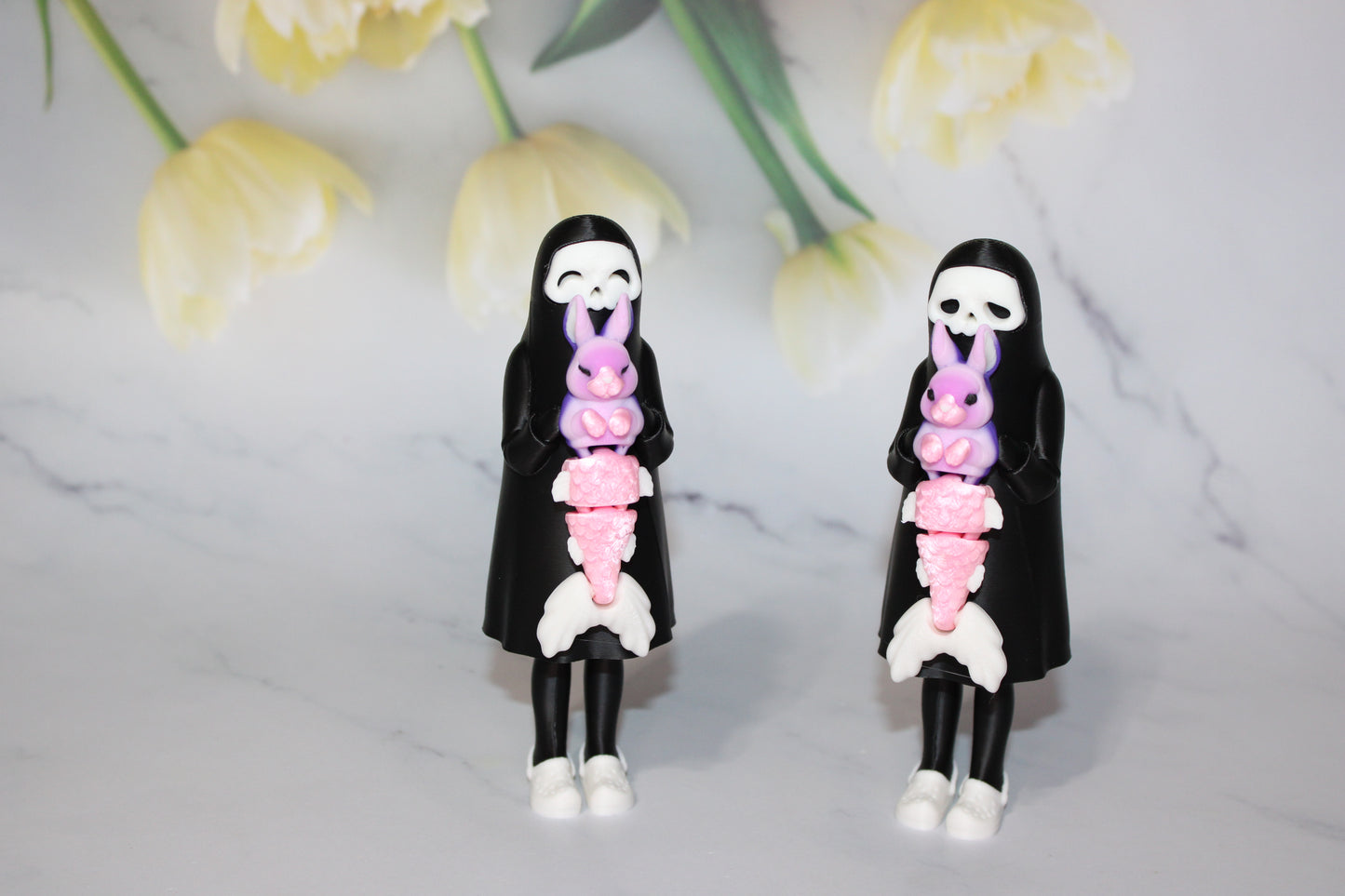 Dark 3D Printed Figurine 5.5 inches Tall