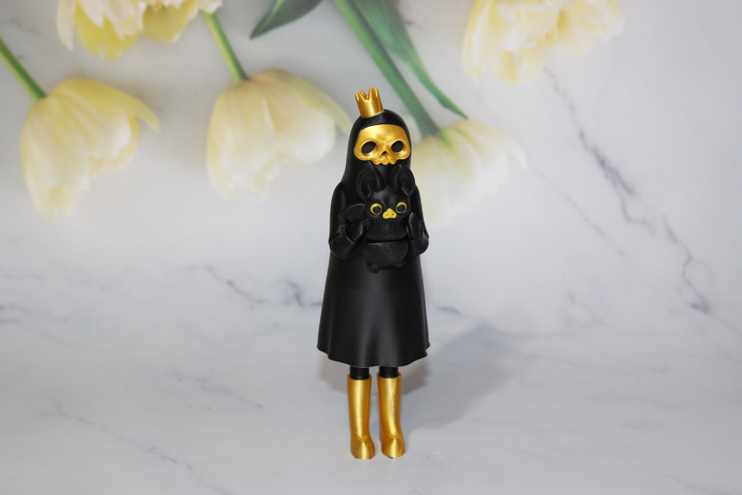 Dark 3D Printed Figurine 5.5 inches Tall