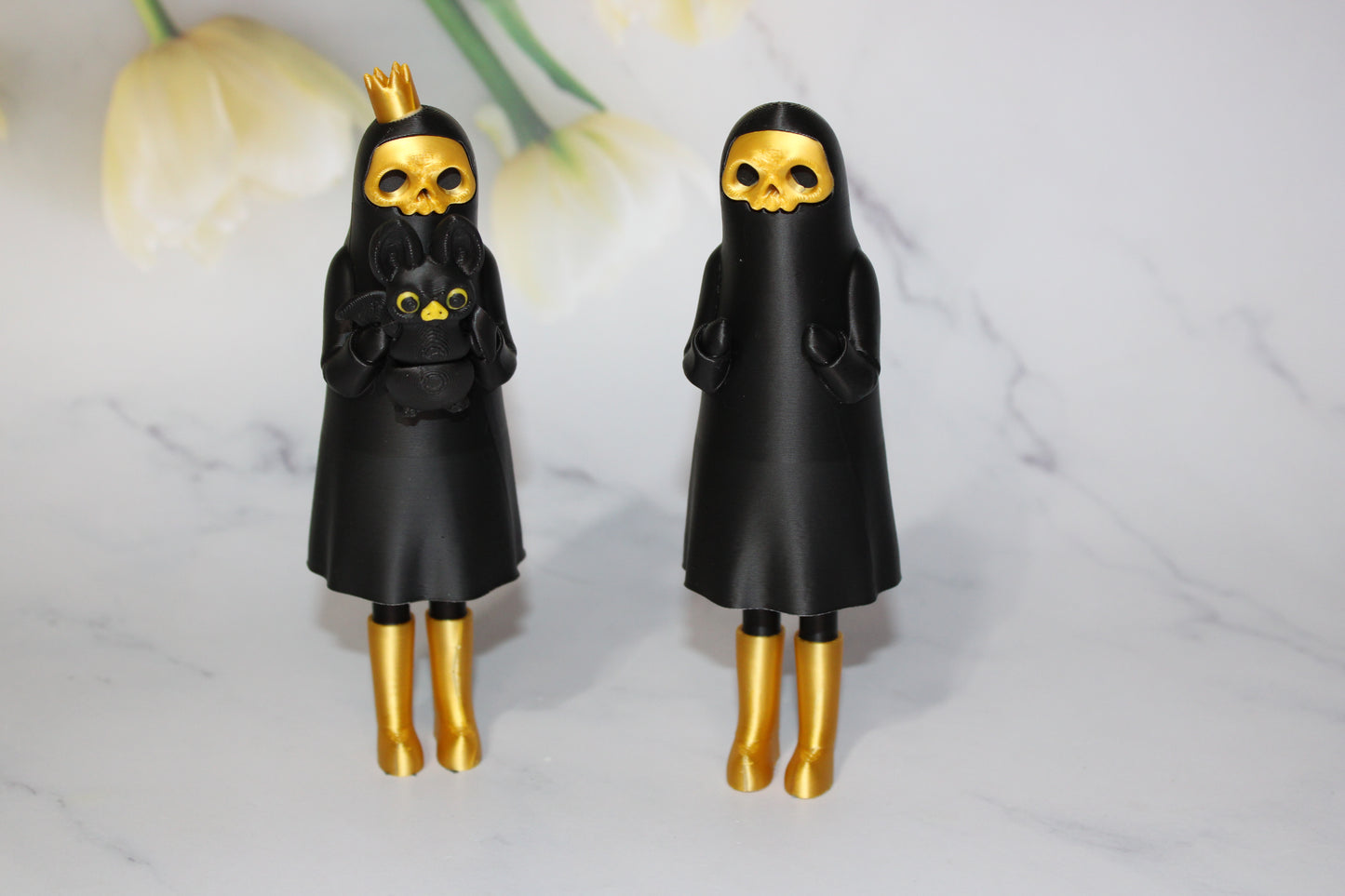 Dark 3D Printed Figurine 5.5 inches Tall