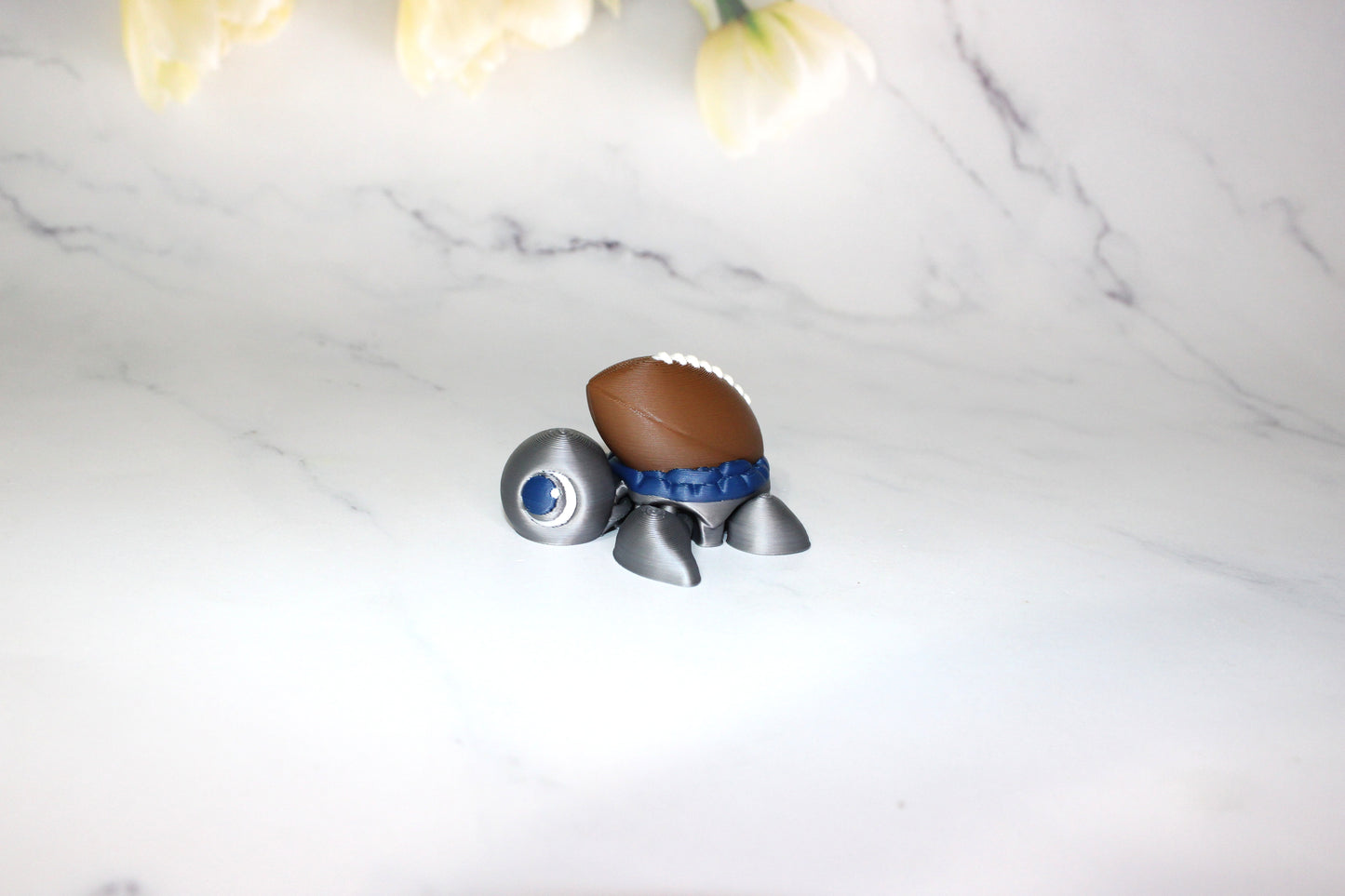 Sports Turtles Articulated 3d Printed Figurine
