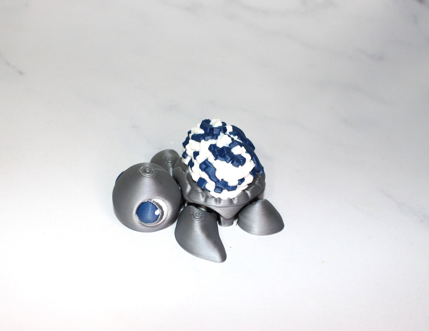 Sports Turtles Articulated 3d Printed Figurine