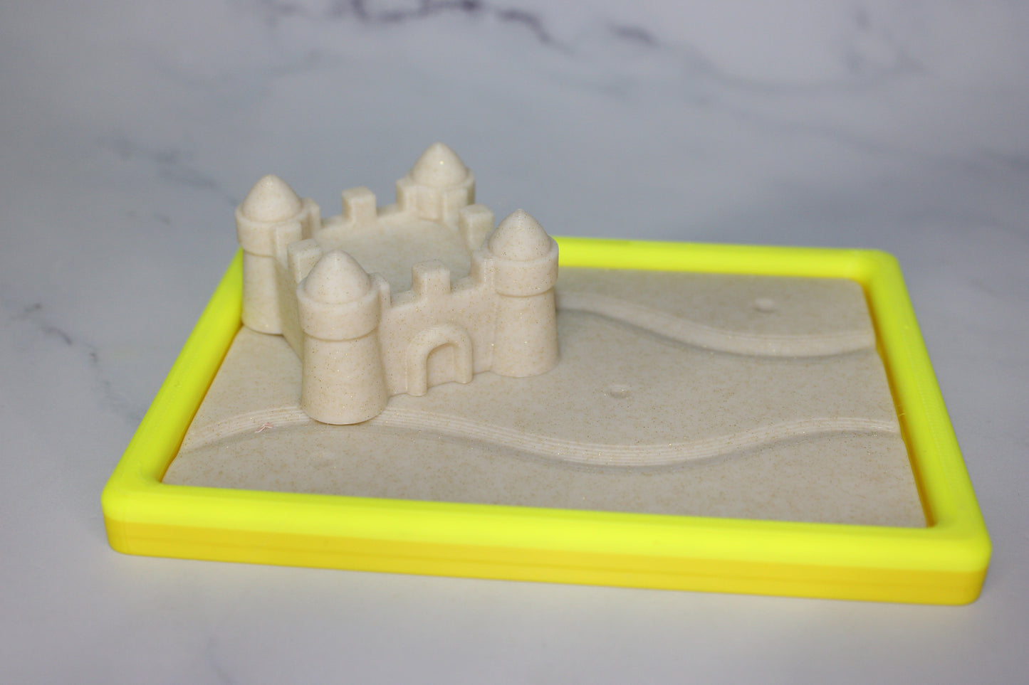 Flexi Starfish and Sand Playset 3D Printed Articulated Flexi Fidget - Wonderland 3D Printing