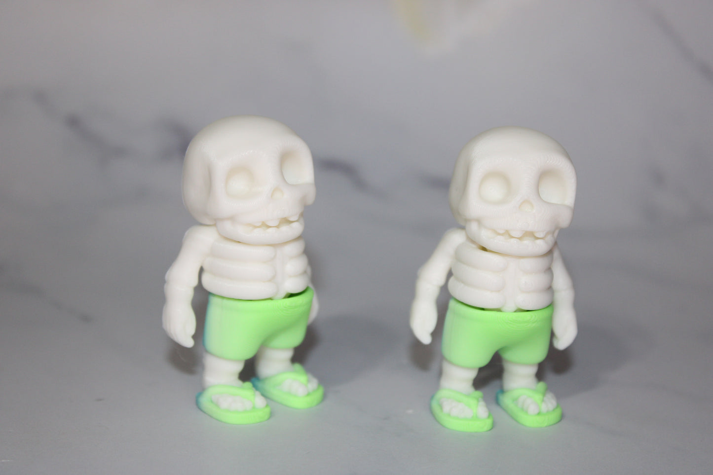 Mr. Skeleton -Holiday Editions-3D Printed Articulated Fidget Toys-Variety to Choose From!