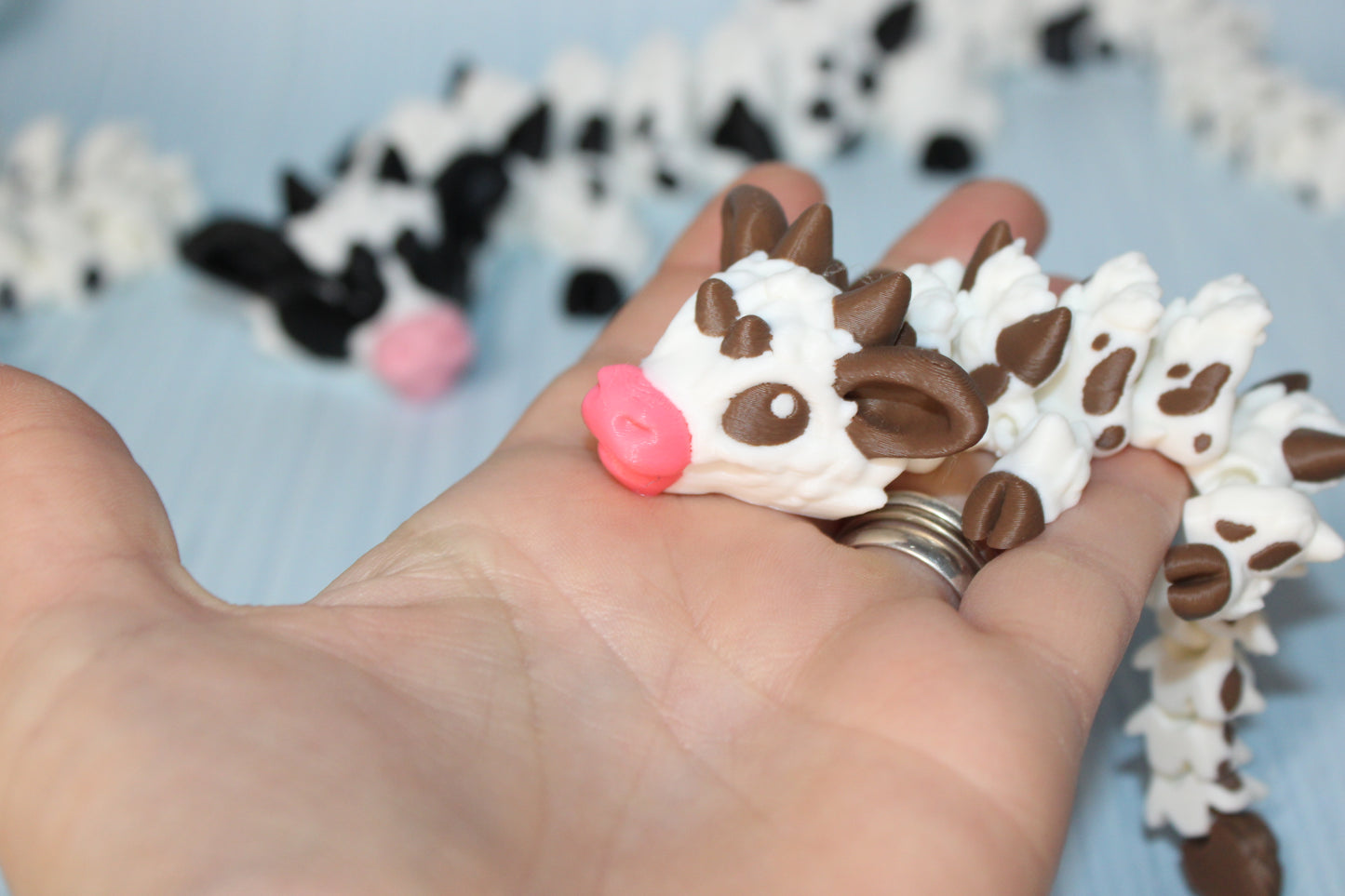 Cow Dragon 3d printed - Wonderland 3D Printing