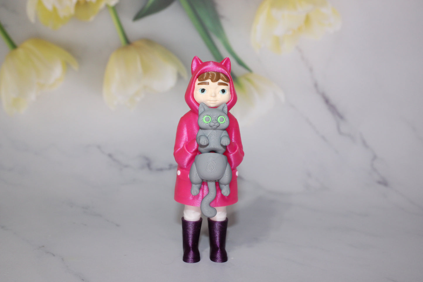 Little Grim 3D Printed Figurine 4.75 inches Tall - Wonderland 3D Printing
