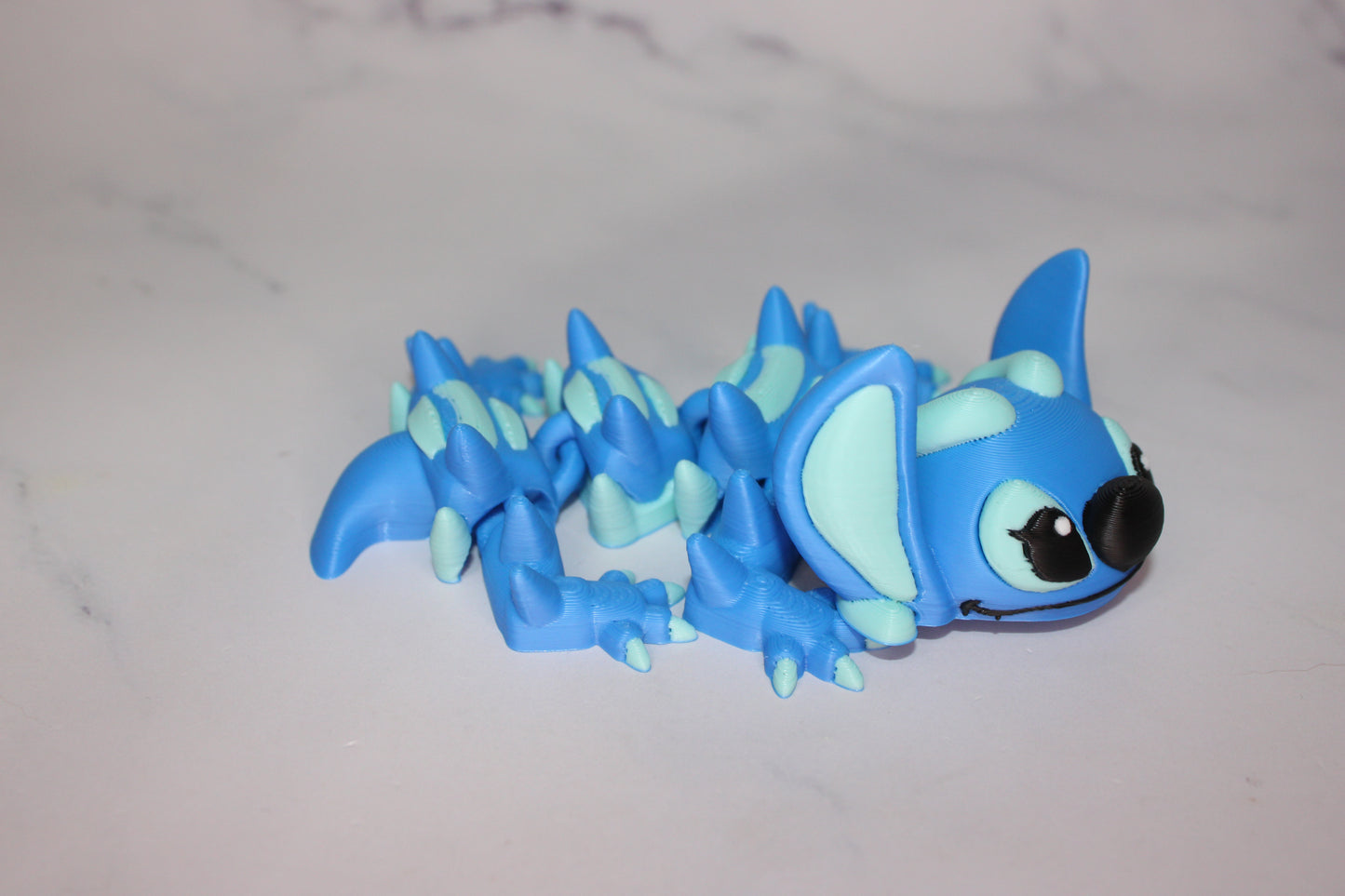 Alien Dragon 3D Printed Articulated Figurine - Wonderland 3D Printing