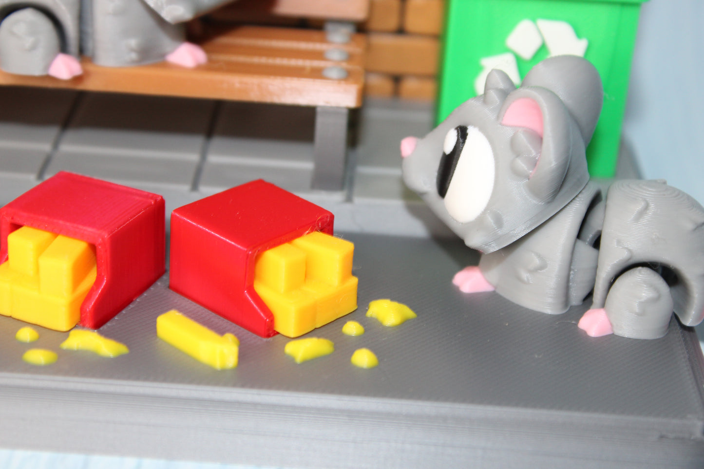 Street Rat Showcase- Everything Included - Wonderland 3D Printing