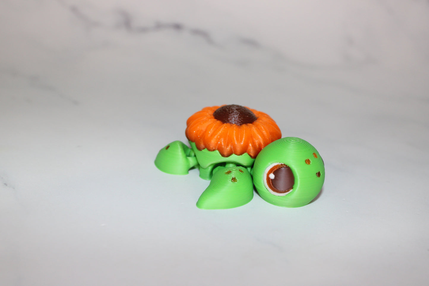 State Flower Turtles or Flower Turtles 3.5 inches Long Multiple Varieties to choose from-Articulated 3d Printed Figurine - Wonderland 3D Printing