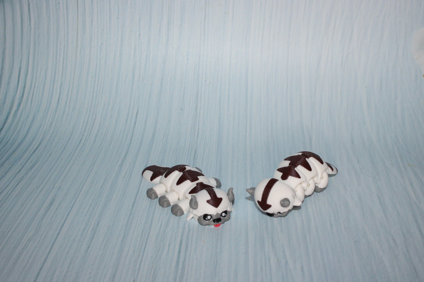 3D Printed Articulated Sky Bison 3" - Wonderland 3D Printing