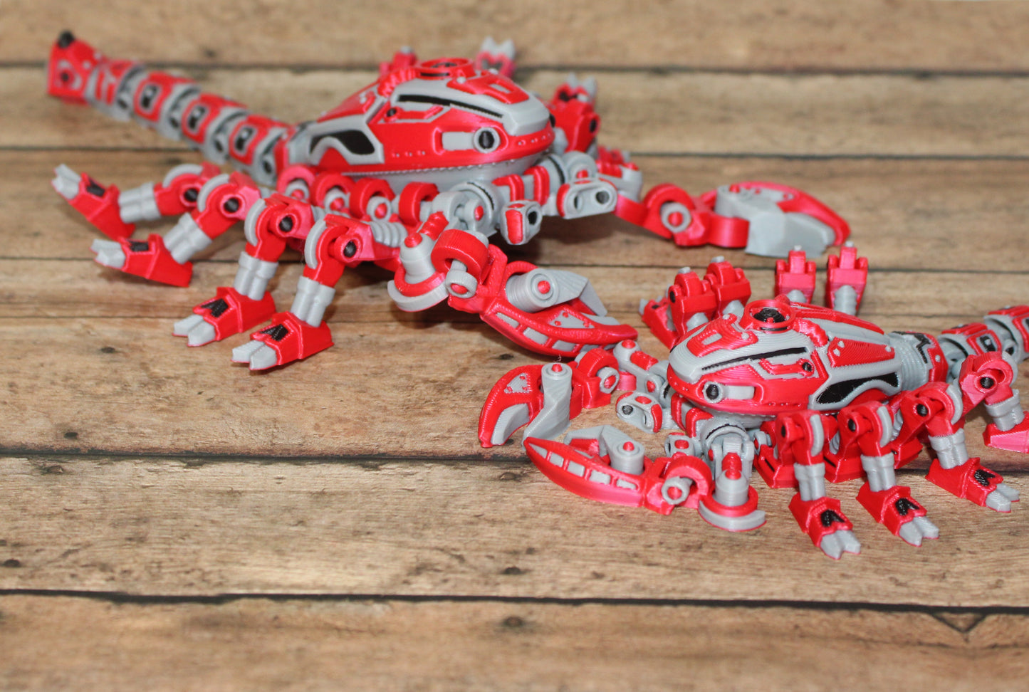 Cyber Scorpion 3d printed articulated Flexi Fidget Toy