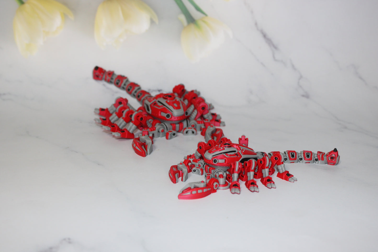 Cyber Scorpion 3d printed articulated Flexi Fidget Toy