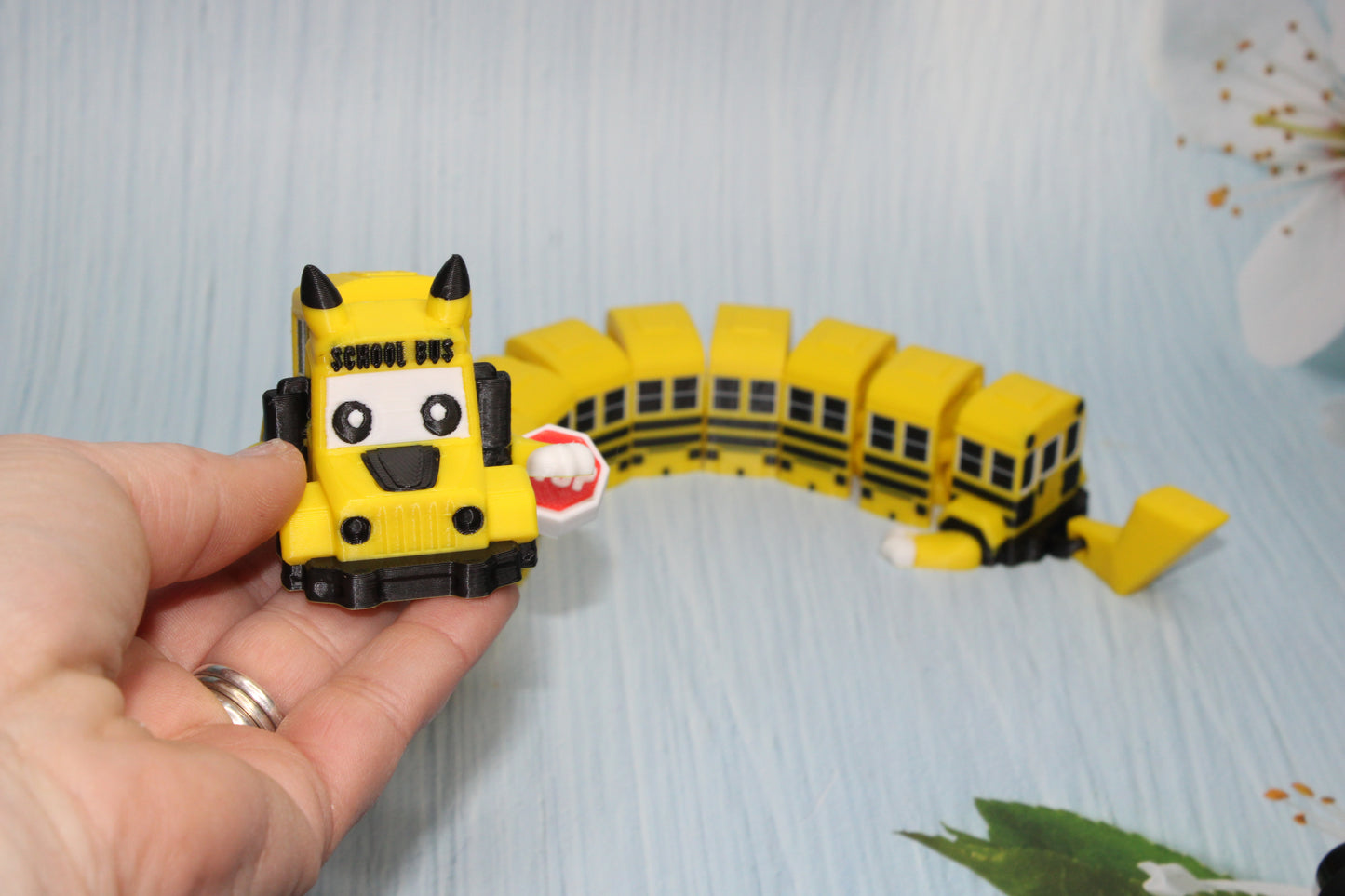 School Bus Dragon 7" - Wonderland 3D Printing