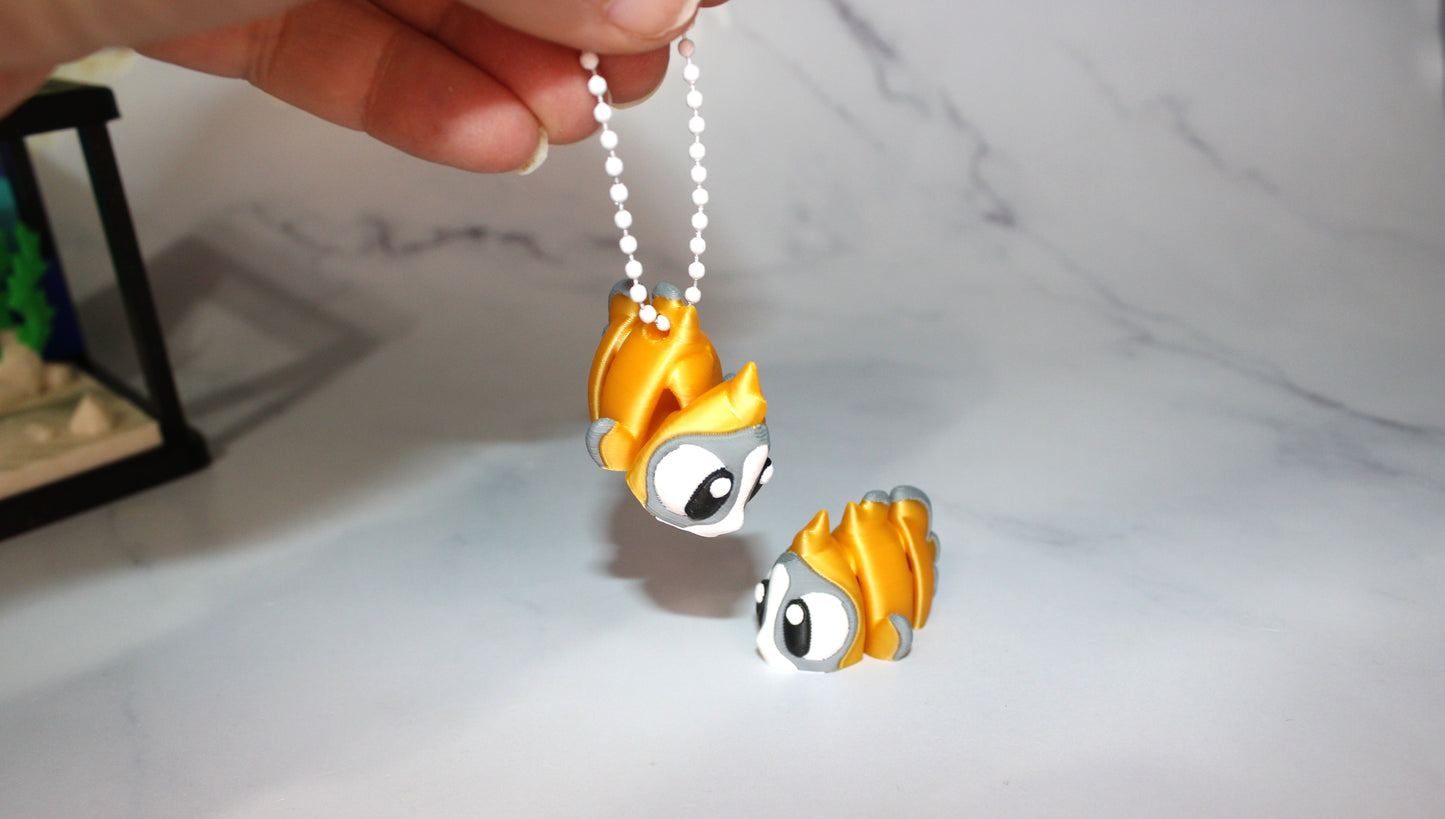 9 Flexi Tropical Fish with Fish Tank -3 Tropical Fish, 1 Octopus, 1 Killer Whale, 2 Seals,1 Lobster and 1 Sea Turtle-3D Printed Flexi Fidget - Wonderland 3D Printing