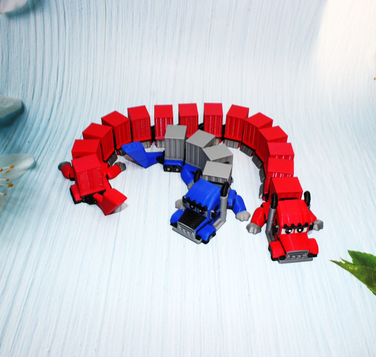 Semi Truck Dragon 7" - Wonderland 3D Printing