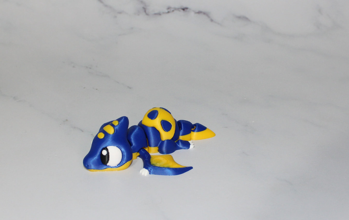 Mini Dinosaurs 3 inches long-3D Printed Articulated Figurine Fidget Toy-Bag Charm Options - Wonderland 3D Printing