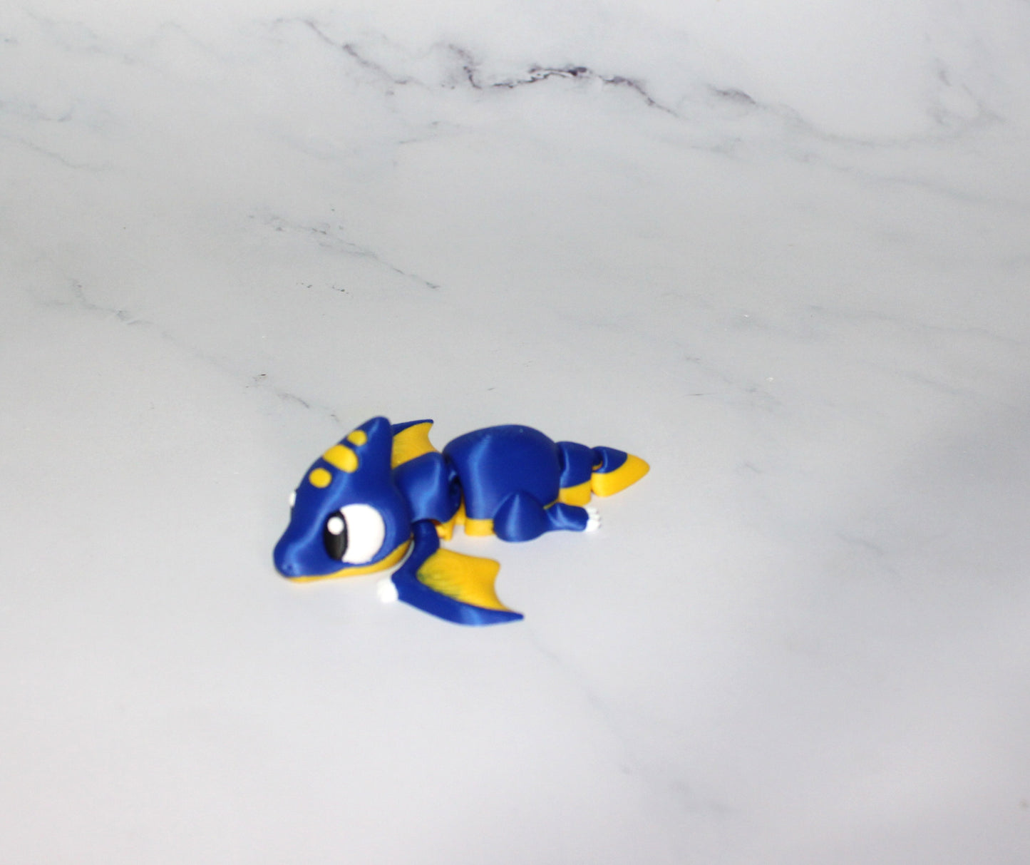 Mini Dinosaurs 3 inches long-3D Printed Articulated Figurine Fidget Toy-Bag Charm Options - Wonderland 3D Printing