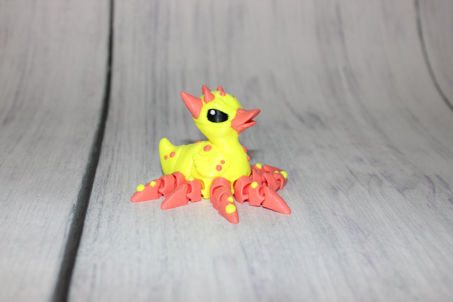 Quacken 3D Printed Articulated Figurine