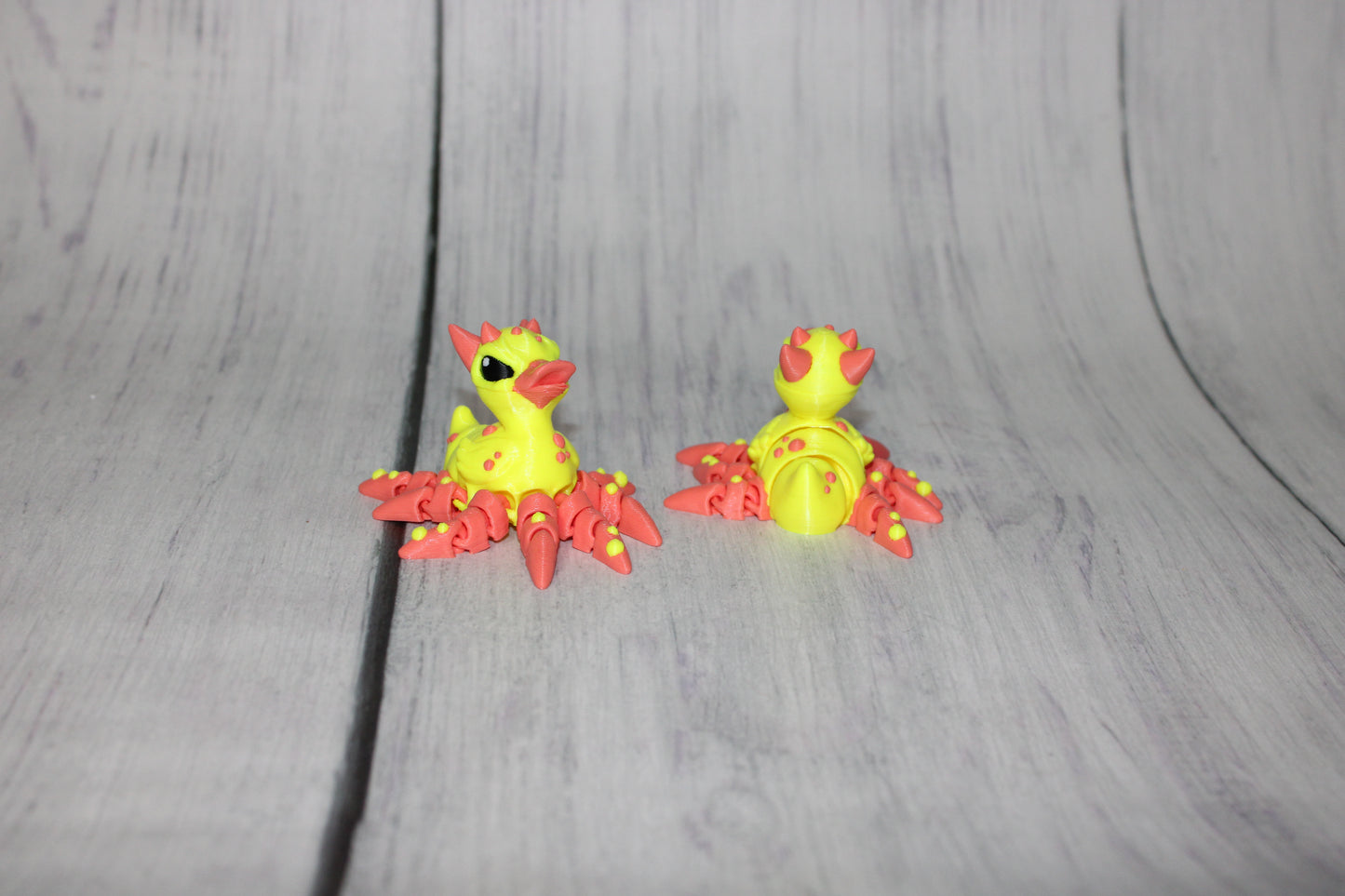 Quacken 3D Printed Articulated Figurine