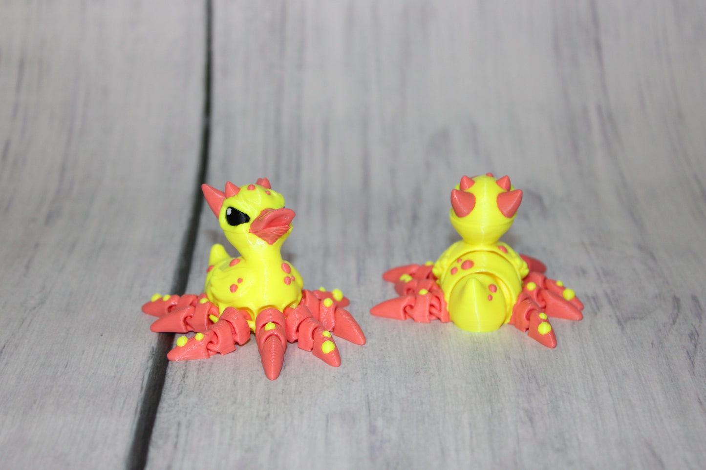 Quacken 3D Printed Articulated Figurine