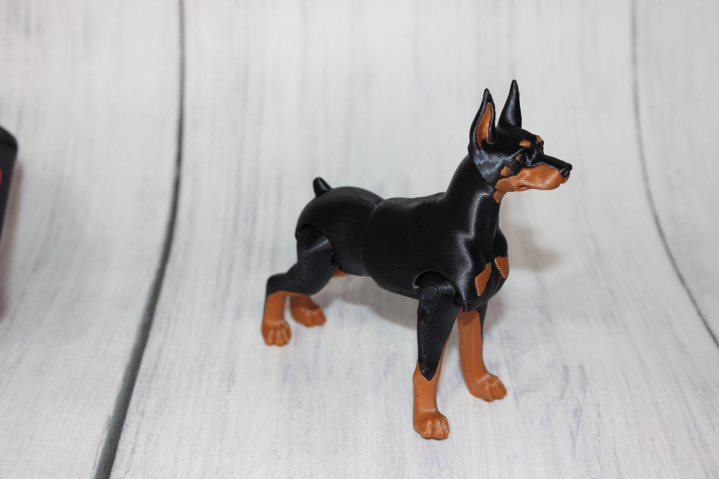 Rottweiler or Doberman Dog- 3D Printed Articulated Figurine - Wonderland 3D Printing