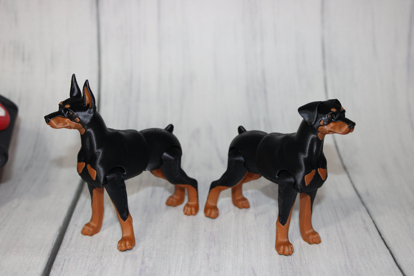 Rottweiler or Doberman Dog- 3D Printed Articulated Figurine - Wonderland 3D Printing
