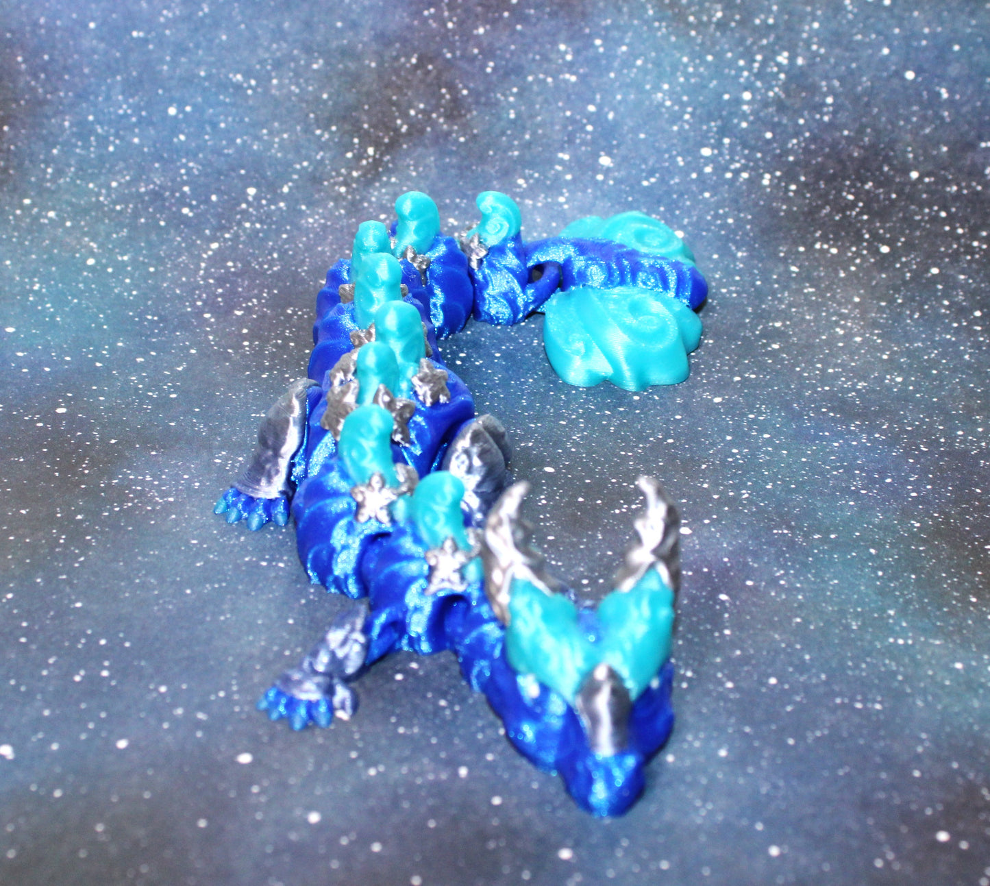 Cancer Dragon 9.5 inches Long Articulated 3d Printed Figurine - Wonderland 3D Printing