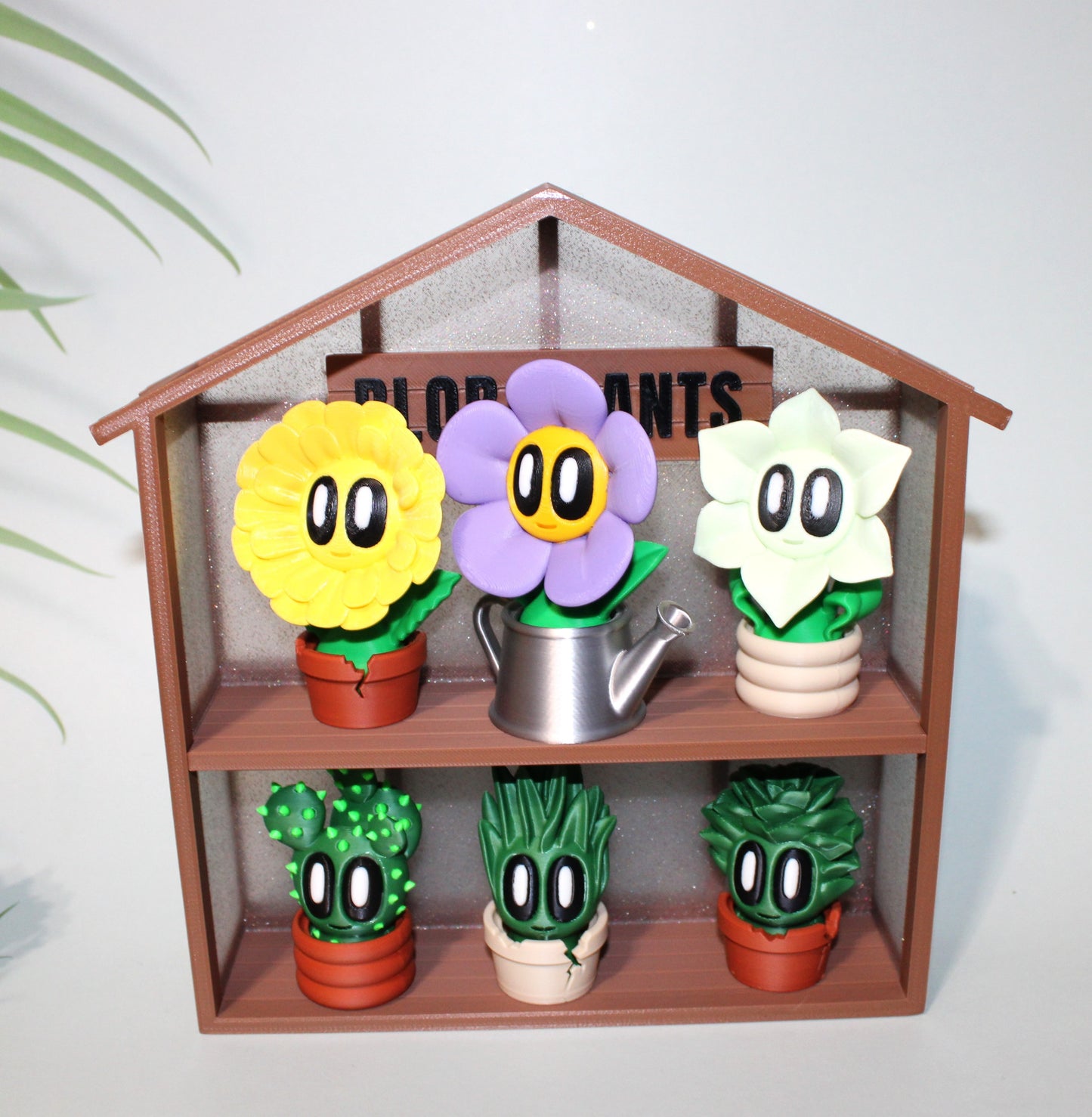 Blob Flowers and Succulents 3D Printed Articulated Figurines - Wonderland 3D Printing