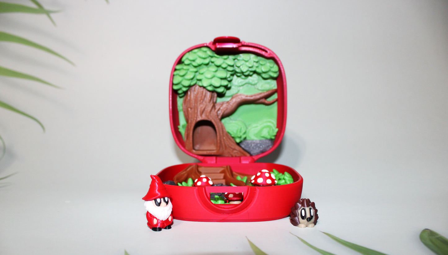 Pocket Blob Mushroom Forest 3D Printed Figurines - Wonderland 3D Printing