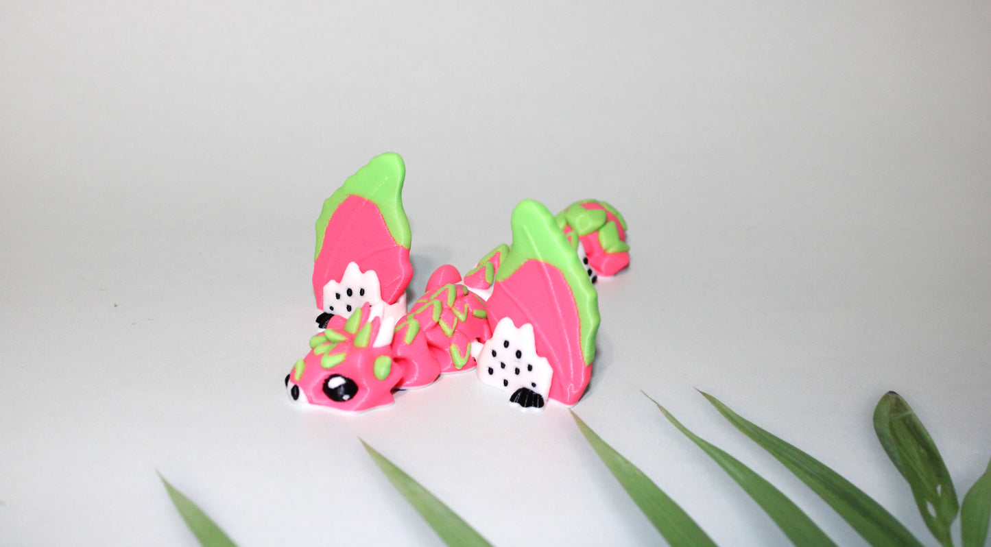 Dragonettes 6.75 inches Long 3D Printed Articulated Flexi Figurines - Wonderland 3D Printing