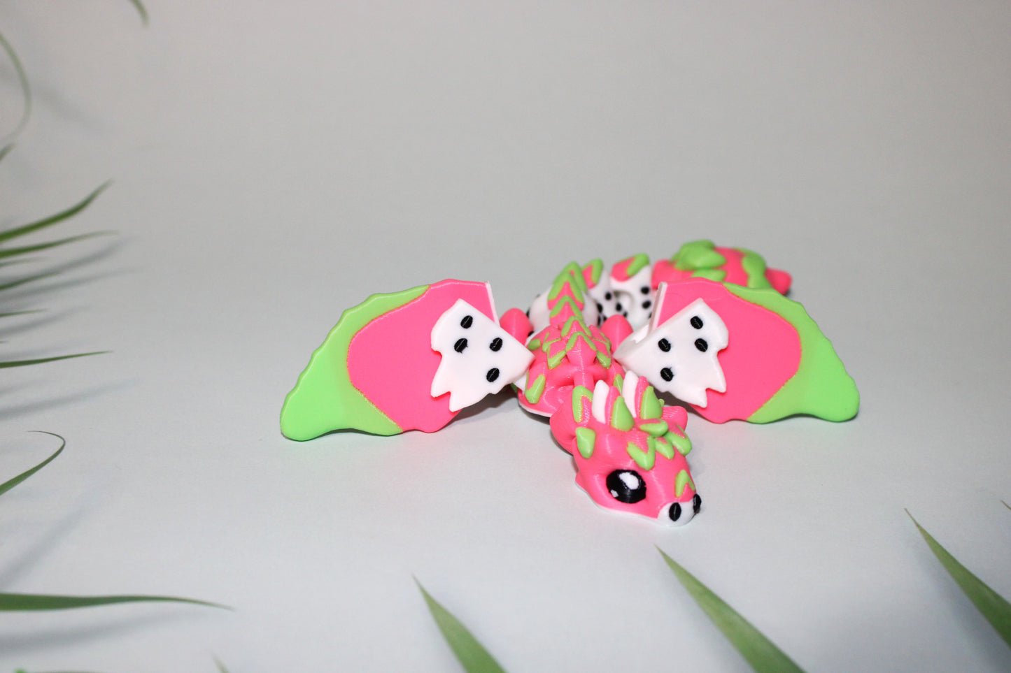 Dragonettes 6.75 inches Long 3D Printed Articulated Flexi Figurines - Wonderland 3D Printing