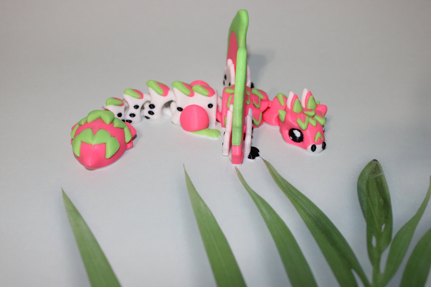 Dragonettes 6.75 inches Long 3D Printed Articulated Flexi Figurines - Wonderland 3D Printing